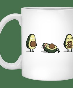 Absvocado Valentine's Day Mug for Her or Him
