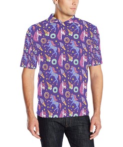 Add Some Sweetness To Your Look With Unicorn Sweety Men'S Polo Shirt
