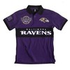 Add To Your Baltimore Ravens Collection With Wordmark Rugby 3D All Over Print Polo Shirt