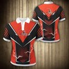 Add To Your Cleveland Browns Collection With Flame 3D Polo Shirt