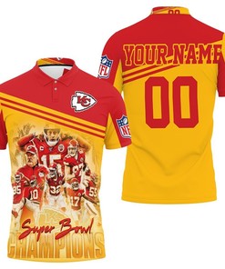 Afc West Division Champions Super Bowl 2021 All-Over Print Polo Shirt - Gift For Kansas City Chiefs Fans