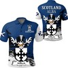 Affleck Scottish Family Crest Athleisure T-Shirt - Scotland Special Polo Golf Shirt For Fans