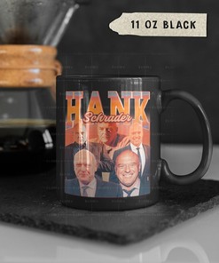 Agent Albuquerque DEA Asac Schrader Coffee Mug: Black Mug with Hank Schrader Quotes and Breaakingg Bad Fan Coffee Mug