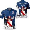 Aikman Scottish Family Crest Polo T-Shirt - Scotland Special Golf Shirt Fan Gift