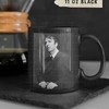 Alan Rickman Vintage Coffee Mug, Die Hard Hans Gruber Tribute Mug, Nakatomi Plaza Retro 90s Cup