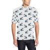 Alaskan Malamute Design Polo Shirt - Pattern Print For Animal Lovers