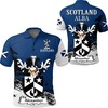 Alexander Scottish Family Crest All Over Print Polo T-Shirt - Scotland Special Gift For Fans