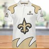 All Over Print 3D New Orleans Saints Polo Shirt - Bold Look