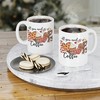 All You Need Is Coffee Ceramic Mug Set, Simple and Lovely Valentines Day Coffee Mug