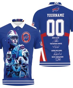 All-Over Print Buffalo Bills Afc East Division Champions Polo Shirt