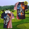 America Golf All Over Print Polo Shirt - Great Fan Gift For Patriots