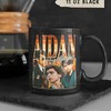 American Actor Musician Vintage Mug, Retro Aidan Gallagher Coffee Mug, Aidan Gallagher Homage Mug