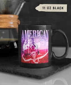 American Beauty Vintage coffee mug | American Beauty Homage mug | Classic Movie Mug Ideas | American Beauty Fan Mug