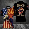 American By Birth Arizonan By Grace Of God Personalized Polo T-Shirt - 3D All Over Print (Gift For Fans)
