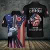 American By Birth Ohioan By Grace Of God Personalized Polo T-Shirt - 3D All Over Print (Gift For Fans)