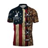 American Deer Hunter All Over Print Polo Shirt - Perfect Fan Gift