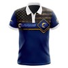 American Flag Polo Shirt For Los Angeles Rams Fans