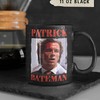 American Psycho 90s Retro Movie Quote Coffee Mug for Horror Film Lovers