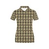 Ancient Greek Print Design Women'S Polo Shirt A3 - Great Gift