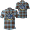 Anderson Ancient Tartan All Over Print Polo T-Shirt - Ideal Gift For Scottish Heritage And Golf Fans
