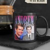 Andrew Garfield Retro Coffee Mug, Andrew Garfield Homage Mug, Andrew Garfield Fan Cup, Vintage Movie Mug Idea