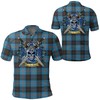 Angus Ancient Tartan Polo Collar Shirt - Ideal Gift For Scottish Heritage And Golf Fans