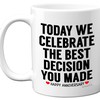 Anniversary Gifts For Him Her - Funny Coffee Mug for Valentines with Presents for Girlfriend or Boyfriend