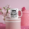 Anti-Valentine Mug - Sassy Cat Lover's Mug - Funny Quote Coffee Cup