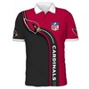 Arizona Cardinals Full Print Polo Shirt - Perfect For Die-Hard Fans