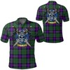 Armstrong Tartan Polo Shirt - Celtic Warrior Clothing With Golf Style
