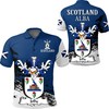 Athleisure T-Shirt With Scottish Family Crest For Golf Fans (Jolly)