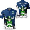 Athleisure T-Shirt With Scottish Family Crest For Golf Fans (Kerr)