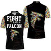 Atlanta Falcons Autism Support Polo Shirt - Spread Autism Awareness