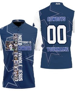 Attend Game In Style With Personalized Dallas Cowboys Polo Shirt For Fans
