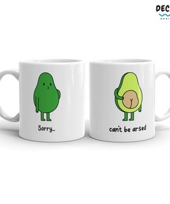 Avocado Mug - Funny Vegan Gift - Personalised Coffee Cup - Custom Vegan Gift Set