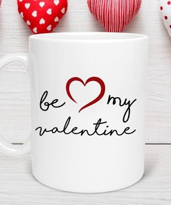 BE Mine Mug for Coffee Lover - Valentine Gift for Mom, Friend, and Coworker with Love and Cute Mugs
