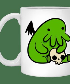 Baby Cthulhu Mug Set, Best Gift for Friends or Lovers with Love Quotes
