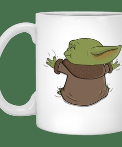 Baby Yoda Hug Happy Valentine's Day Coffee Mug
