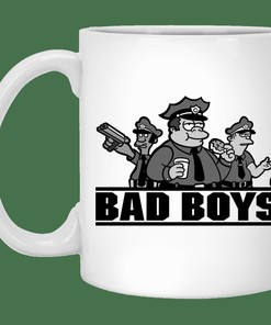 Bad Boys Valentine's Day Mug Set for Friends