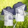 Badminton Player Skull Polo Shirt - Add Some Humor To Your Game