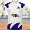 Baltimore Ravens Polo Shirt With Personalized Touch - Stand Out With Your Style