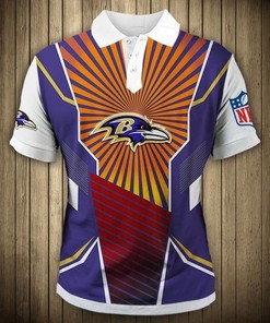 Baltimore Ravens Sunlight Casual Polo Shirt - Enjoy The Sun In Style
