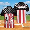 Baseball Hit Hard, Run Fast 3D All Over Print Polo Shirt - Perfect For Baseball Enthusiasts