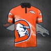 Be A True Fan With Denver Broncos 3D Polo Shirt With Official Logo