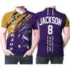 Be A True Lamar Jackson Fan With Here We Are Baltimore Ravens 3D Polo Shirt