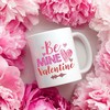 Be Mine Boho Rainbow Heart Mug Set - Boho Rainbow Mug Set - Matching Couple Gift Set
