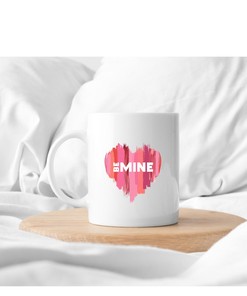 Be Mine Valentines Day Mug for Girlfriend - Romantic Gift Idea
