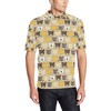 Bear Patchwork Pattern Print Design 01 Men'S Polo Shirt - Quirky And One-Of-A-Kind.