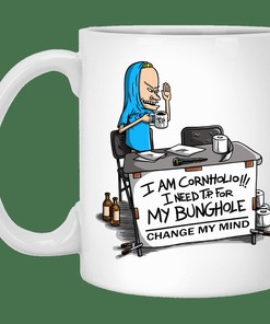 Beavis Change My Mind Mug - Unique Valentine's Day Gift Idea with Personalised Gift Mug