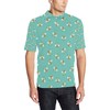 Bee Pattern Print Design Men'S Polo Shirt - A Buzz-Worthy Polo Shirt Design For Men.